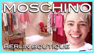 visiting the MOSCHINO boutique in Berlin [upl. by Nelyt149]