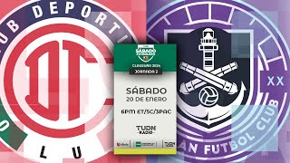 TOLUCA VS MAZATLÁN EN VIVO 🔴 JORNADA 2 LIGA MX CLAUSURA 2024 [upl. by Naawaj]