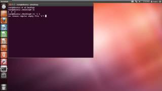 How to Use RM Command in Unix [upl. by Prinz808]