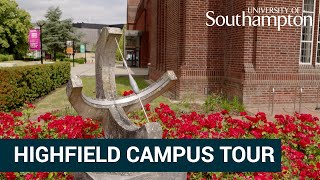 Highfield Campus Tour  University of Southampton [upl. by Yaras]