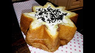 Stella di pandoro al mascarpone [upl. by Alvar]