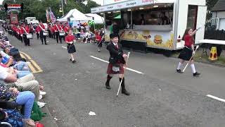 Belleek Accordion Band  Royal 13th Scarva Return Parade 2024 [upl. by Yellhsa371]