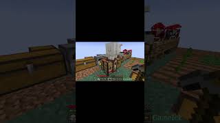 Hornless Goat attacks me In Minecraft One Block gameick minecraft [upl. by Tiny858]