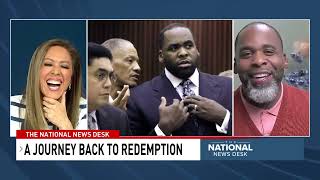 Former Democratic Detroit Mayor Kwame Kilpatrick praises Trump after being pardoned for corruption [upl. by Dorcus]