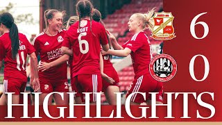 Match Highlights Swindon Town Women vs Maidenhead United Women [upl. by Etteluap600]