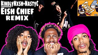 Eish Chief feat Nasty C Remix Reaction [upl. by Kcirdek]