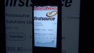 Firstsource Solutions share target price Firstsource Solutions stock latest news fsl fsl stock [upl. by Meikah520]