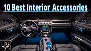 10 Best Interior Car Accessories from Amazon  Interior Car Mods [upl. by Norene]