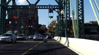 Easton  Phillipsburg Northampton Street Bridge westbound [upl. by Vinna]