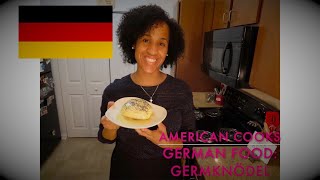 American Cooks GERMAN Food  Germknödel [upl. by Fayre]