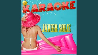 Tres Palabras Popularizado por Javier Solis Karaoke Version [upl. by Milas]