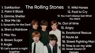 Top 20  The Rolling Stones [upl. by Junius165]