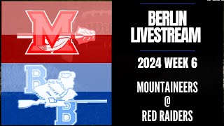 Berlin Vs Meyersdale Week 6 2024 Backyard Brawl [upl. by Kennie]