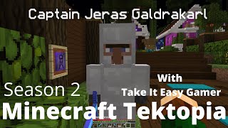 Minecraft Tektopia  Barracks and Captain of the Guard  Episode 11 Season 2 [upl. by Ijneb]