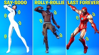 These Legendary Fortnite Dances Have Voices RollieRolex  Ayo amp Teo Say So Scenario [upl. by Bennett]