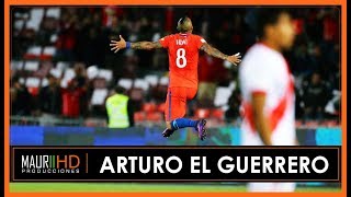 Arturo Vidal  El Guerrero  Chile 2 Perú 1 Trovador del Gol11102016 [upl. by Erroll]