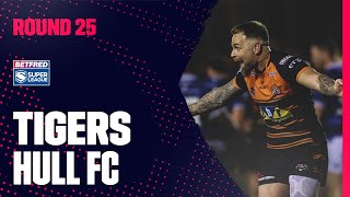 Highlights  Castleford Tigers v Hull FC Round 25 2023 Betfred Super League [upl. by Dicky]