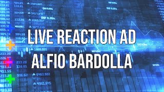 Live Reaction ad Alfio Bardolla [upl. by Eedissac]