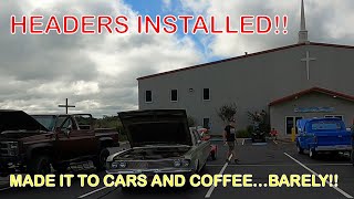 Mopar C Body Header Madness Headers InstalledFINALLY  Part 5 [upl. by Skoorb]