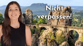 Top 7 Ausflugsziele in der Sächsischen Schweiz  Elbsandsteingebirge [upl. by Adnaral]