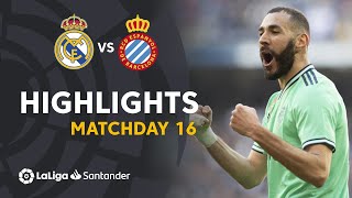 Highlights Real Madrid vs RCD Espanyol 20 [upl. by Bremble606]