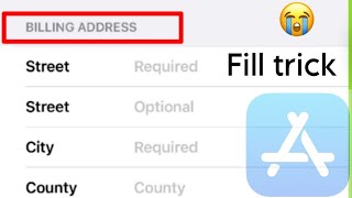 How to Fill Billing Address on any iPhone  Billing address problem fixed [upl. by Asyal248]