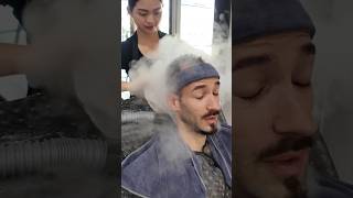 💆🏻‍♂️ A service like no other asmr relaxing spa barbershop shave massage [upl. by Manlove]