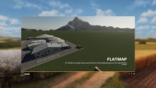 FS19 Map First Look  FlatMap [upl. by Analra523]