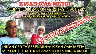 SAAT COVID 19 SUDAH TIDAK ADA KOMUNIKASI LAGI DENGAN OMA METIA  DULU AKTIF IKUT KEGIATAN [upl. by Tija]