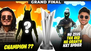 GRAND FINALE NPL SEASON 4🏆FT NonstopGaming NG ZEUS NG GRANTH NXT SPIDER THX RED🔥freefirelive [upl. by Lentha]