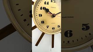 Vintage Starburst CHRONOS Electronic Quartz German Wall Clock  Item 2830  Adelaide Clocks [upl. by Fey]