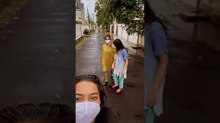 അമ്മയും മക്കളും നടക്കാൻ ഇറങ്ങിയത് ആണോ  Poornima Indrajith Latest Video With Prarthana Indrajith [upl. by Philemon91]