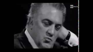 Federico Fellini  La sua visione della vita per immagini [upl. by Rebmetpes]