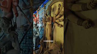 MAA Asche 🌸🙏 music song durgapuja statue making shorts cinematic [upl. by Nabla]