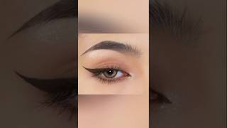 Easy and simple makeup tutorial for beginners eye eyemakeup yt [upl. by Killigrew]