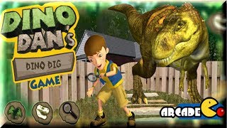 Dino Dans Dino Dig  Dino Dinosaurs Detective Kids Game Movie [upl. by Kondon]