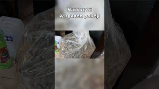 Narkotyki w rękach policji używki policja nielegalnesubstancje częstochowa [upl. by Eikcuhc]