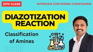 Diazotization Reaction  Class 12 Chemistry  Nitrogen Containing Compounds [upl. by Nuahsad]