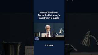 Warren Buffett on Berkshire Hathaways investment in Apple [upl. by Cleon]