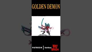 Golden Demon 2023 at AdeptiCon – The Winners Revealed shorts [upl. by Gorga]