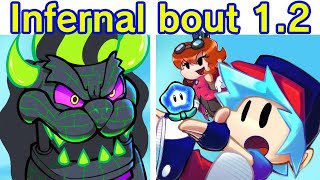 Friday Night Funkin VS Bowser  INFERNAL BOUT V12  MAR10 Day FNF Mod Super Mario Bros Wonder [upl. by Lasorella353]