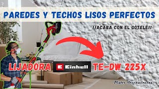 Paredes lisas y perfectas Lijadora de pared Einhell TEDW 225 X La lijadora jirafa más barata [upl. by Presber639]