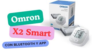 OMRON X2 Smart Tensiómetro de Brazo Digital  Monitor de Presión Arterial Inteligente Bluetooth [upl. by Arimat]