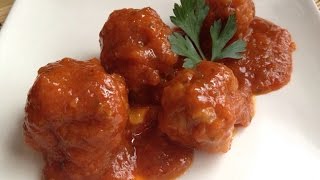 ALBONDIGAS 🧆 EN SALSA DE TOMATE 🍅  La Cocinera Del Sur [upl. by Suiramed]