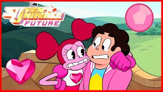 Steven and Spinel Moments  Steven Universe  Steven Universe Future [upl. by Atnwahs]