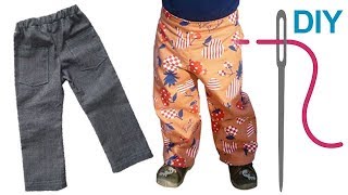 Hose nähen für Anfänger – DIY Kinderhose quotPAULAquot [upl. by Forelli]