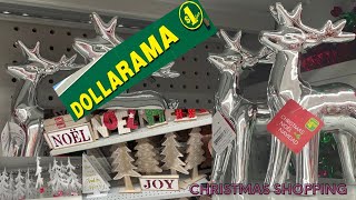 ✨DOLLARAMA STORE  CHRISTMAS DECORATIONS 2023  COME SHOP WITH ME NEW FINDS  GIFT IDEAS [upl. by Zilada]