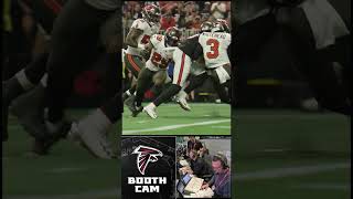 Drake Londons touchdown from the radio booth 🗣️ nfl atlantafalcons falcons football [upl. by Millwater952]