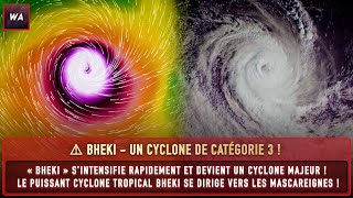 Alerte Cyclonique  Bheki Devient Un Cyclone Majeur De Catégorie 3 Effet Sur Lîle Maurice [upl. by Leiad]