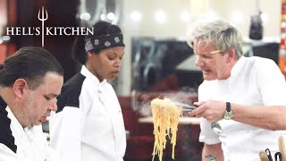 Former Miss Teen USA Replicates Gordon Ramsays Chicken Parmesan  Hells Kitchen USA S10  Ep17 [upl. by Materi]